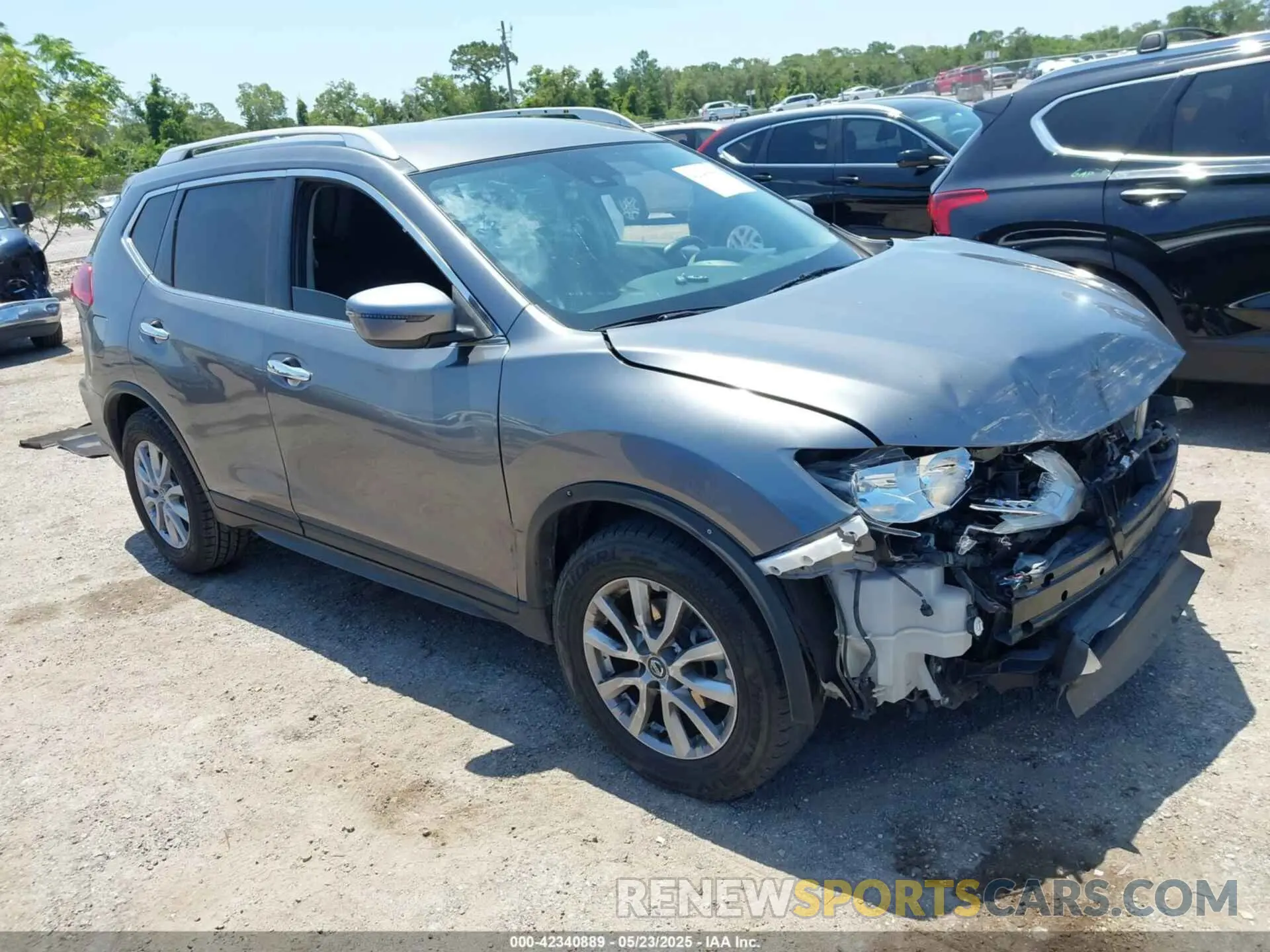 1 Photograph of a damaged car KNMAT2MT4KP556656 NISSAN ROGUE 2019