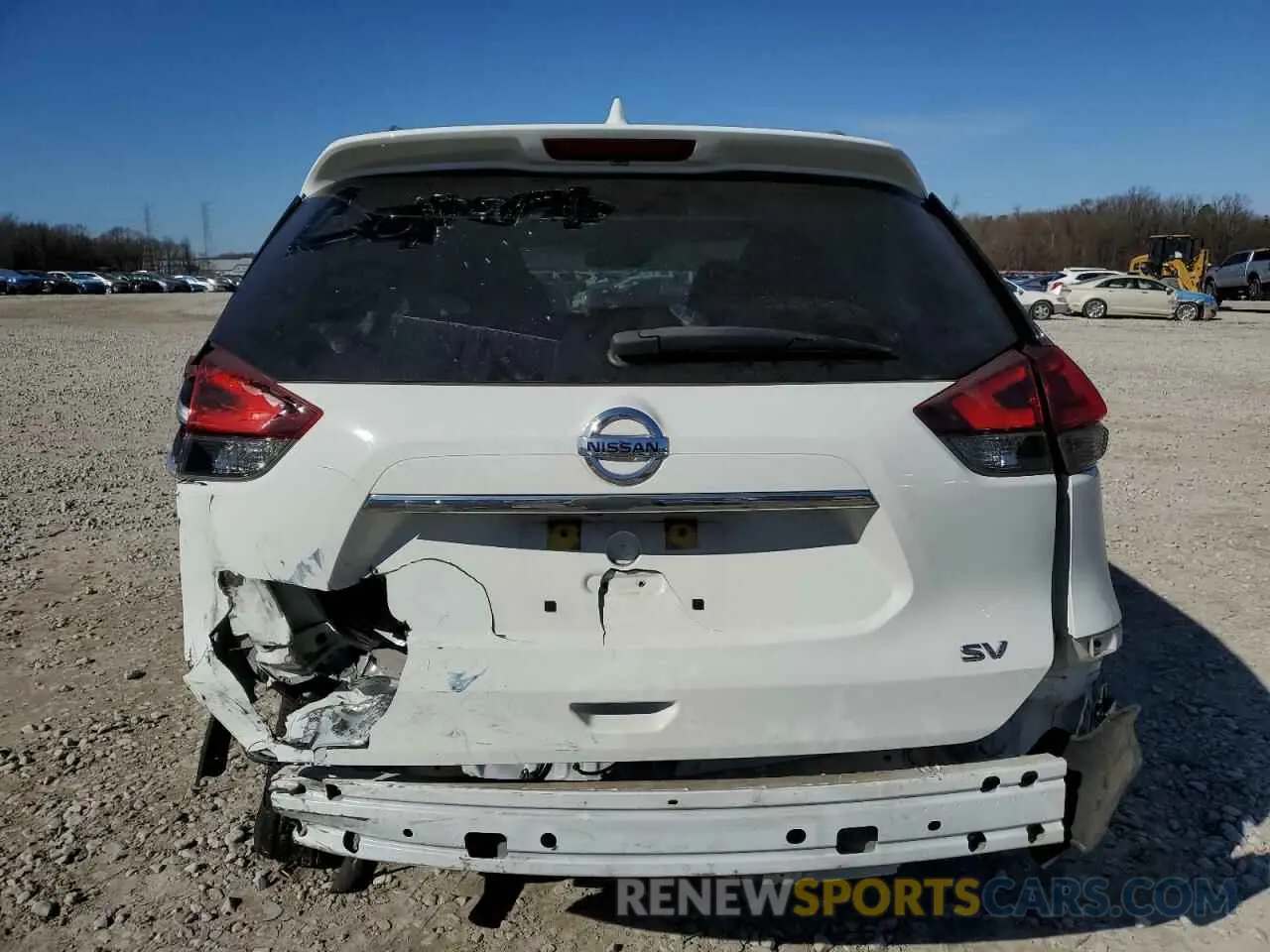 6 Photograph of a damaged car KNMAT2MT5KP502458 NISSAN ROGUE 2019