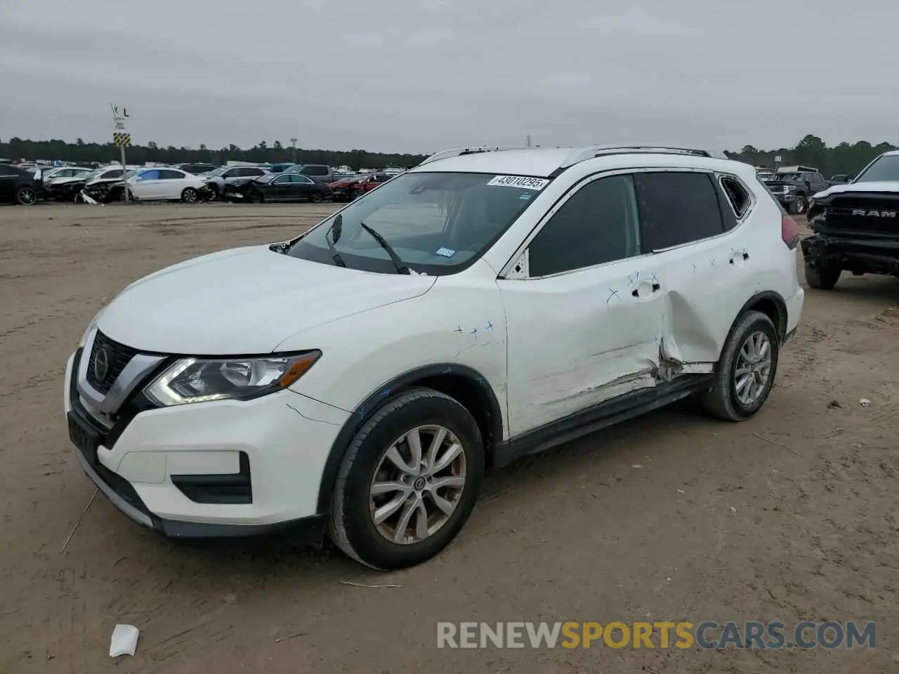 1 Photograph of a damaged car KNMAT2MT5KP510883 NISSAN ROGUE 2019