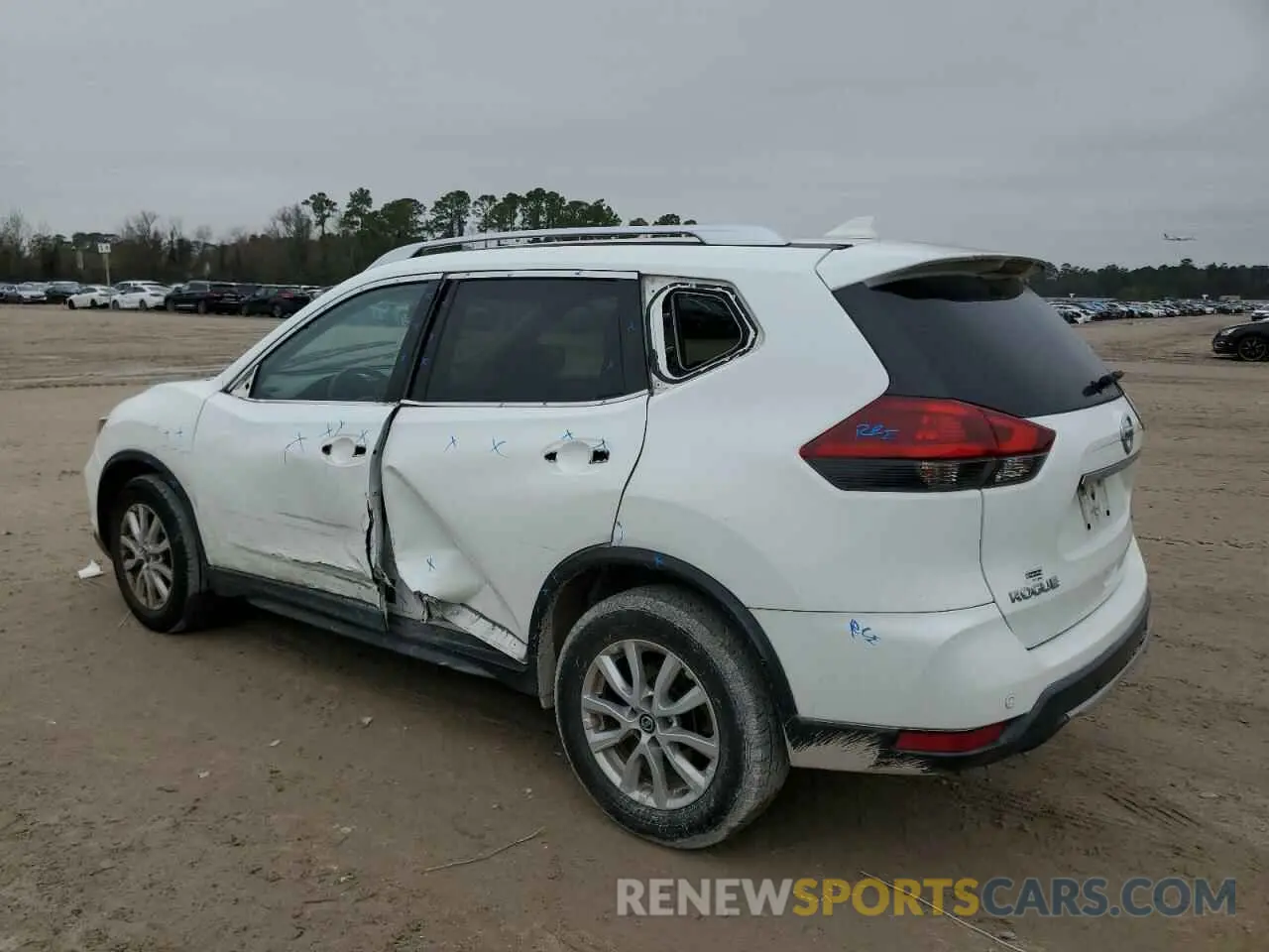 2 Photograph of a damaged car KNMAT2MT5KP510883 NISSAN ROGUE 2019