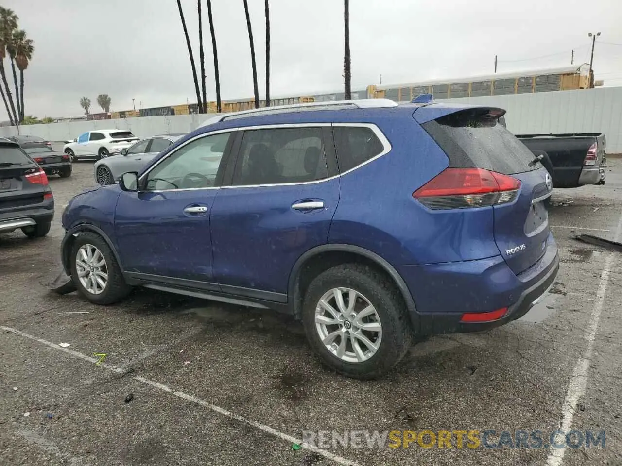 2 Photograph of a damaged car KNMAT2MT5KP517252 NISSAN ROGUE 2019