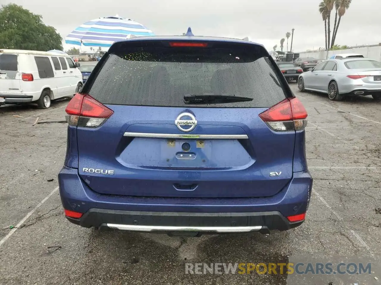 6 Photograph of a damaged car KNMAT2MT5KP517252 NISSAN ROGUE 2019