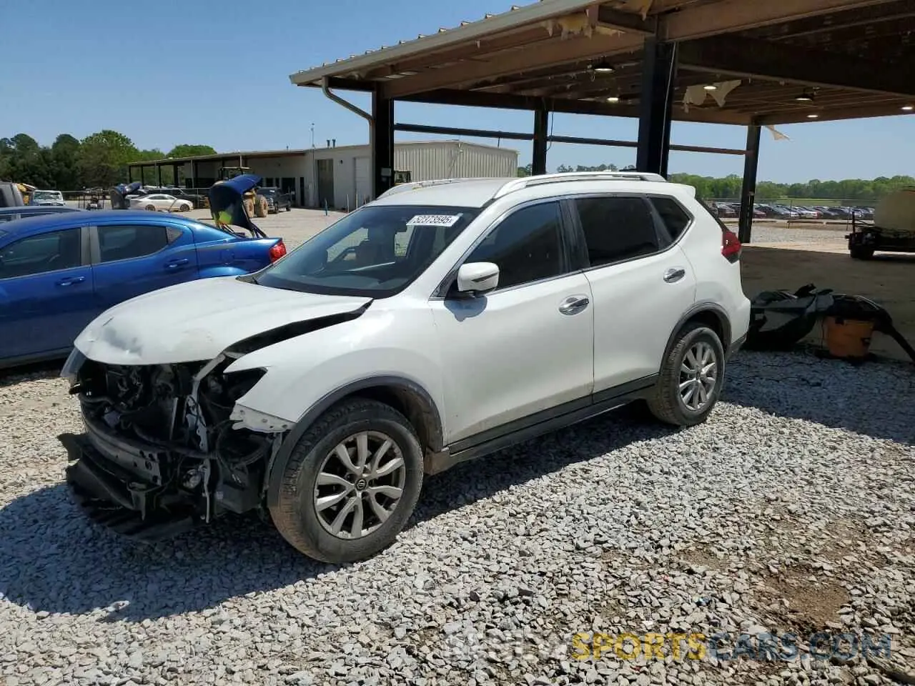 1 Photograph of a damaged car KNMAT2MT5KP541020 NISSAN ROGUE 2019