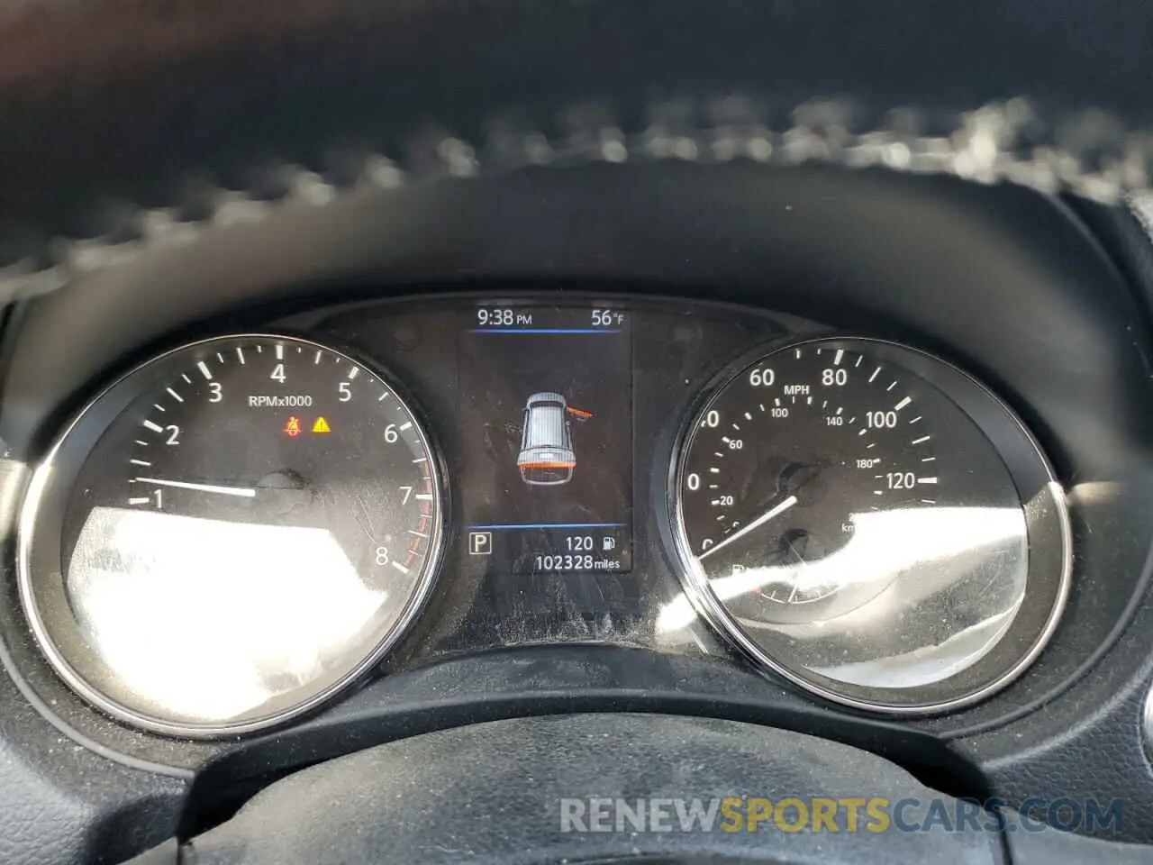 9 Photograph of a damaged car KNMAT2MT5KP541020 NISSAN ROGUE 2019