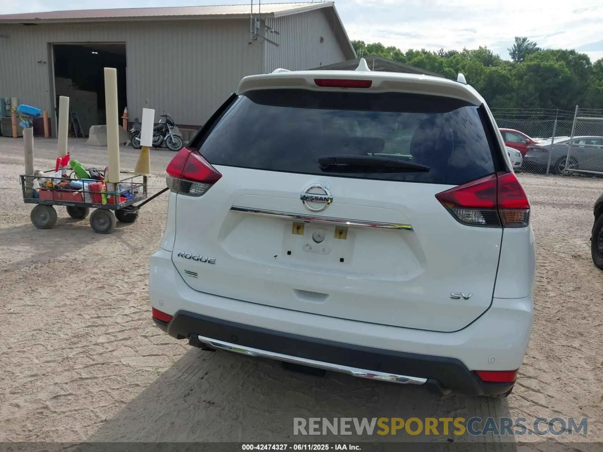 16 Photograph of a damaged car KNMAT2MT5KP543348 NISSAN ROGUE 2019