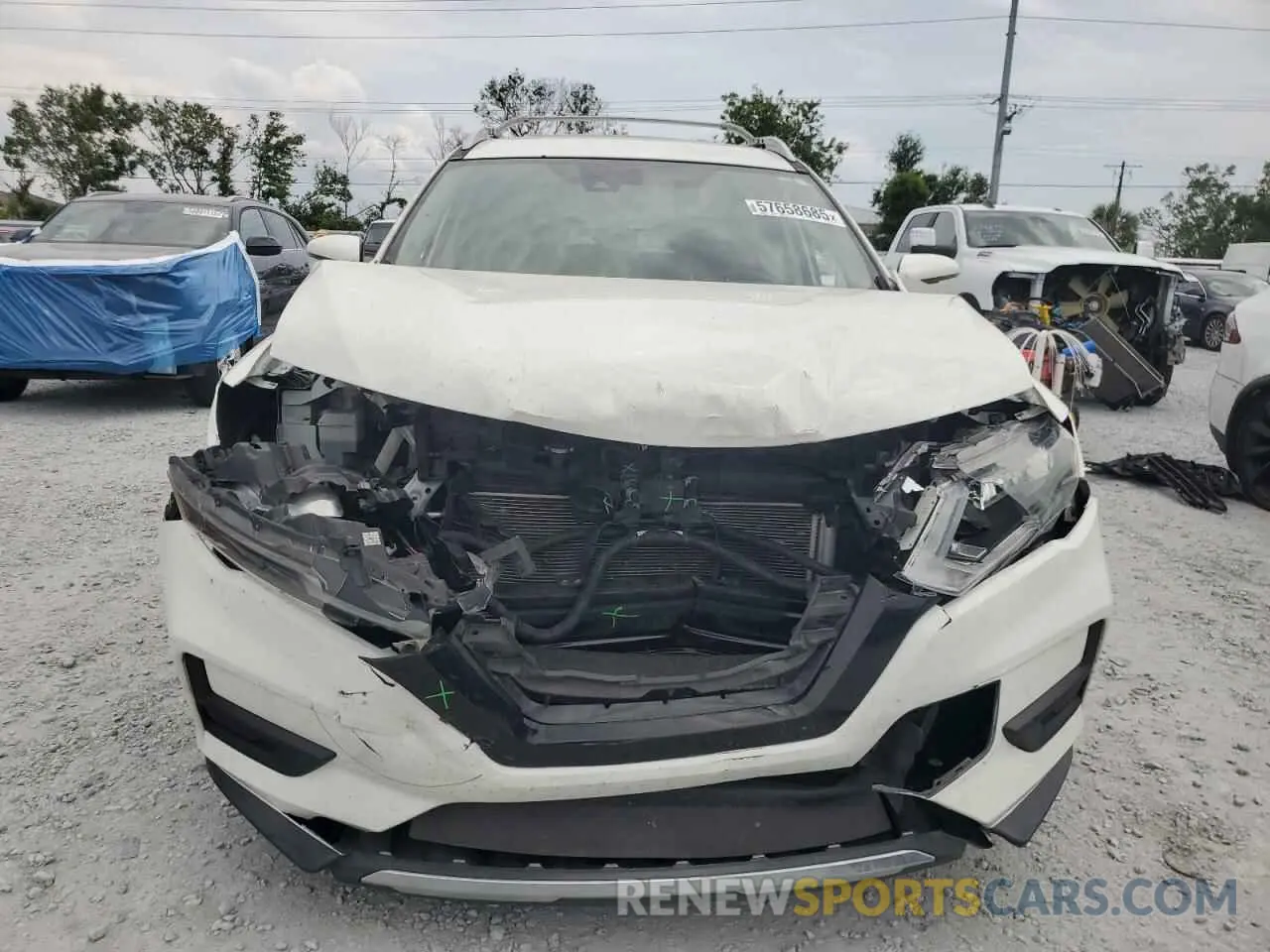 5 Photograph of a damaged car KNMAT2MT5KP544712 NISSAN ROGUE 2019
