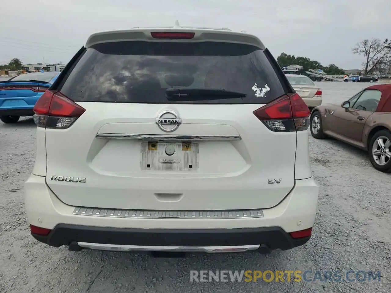 6 Photograph of a damaged car KNMAT2MT5KP544712 NISSAN ROGUE 2019