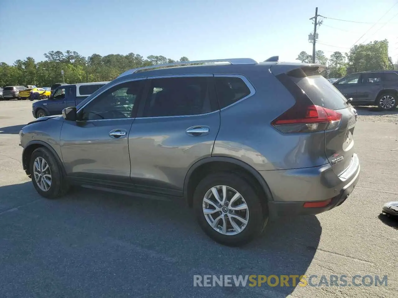 2 Photograph of a damaged car KNMAT2MT5KP544841 NISSAN ROGUE 2019