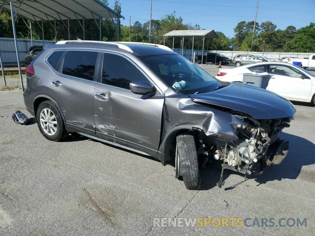 4 Photograph of a damaged car KNMAT2MT5KP544841 NISSAN ROGUE 2019