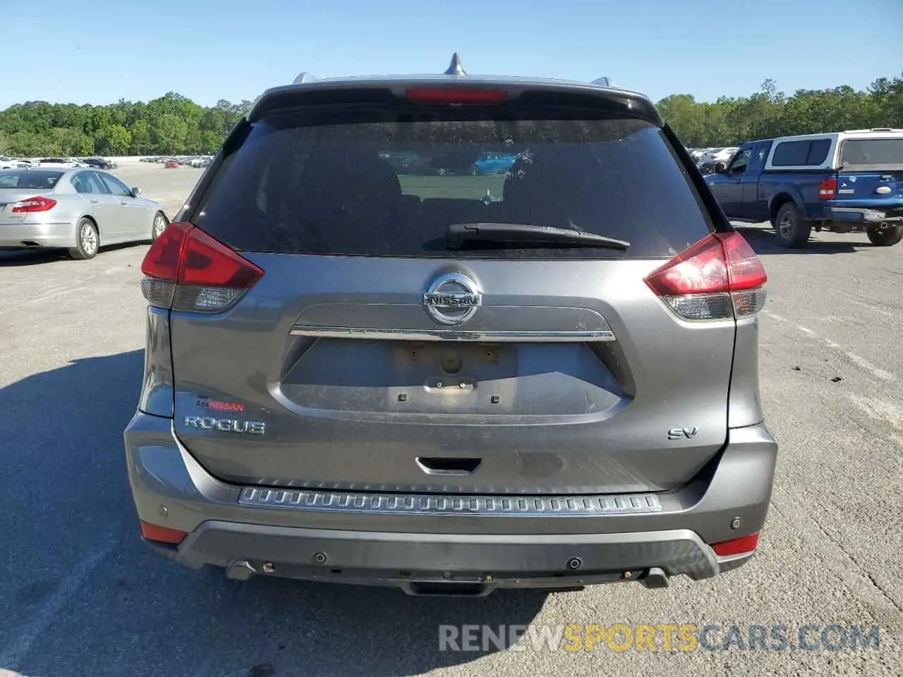 6 Photograph of a damaged car KNMAT2MT5KP544841 NISSAN ROGUE 2019