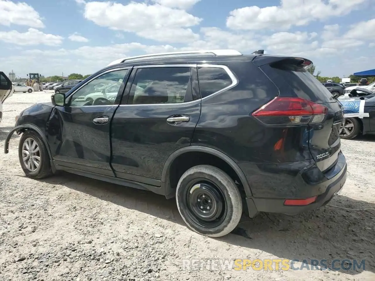 2 Photograph of a damaged car KNMAT2MT6KP500430 NISSAN ROGUE 2019
