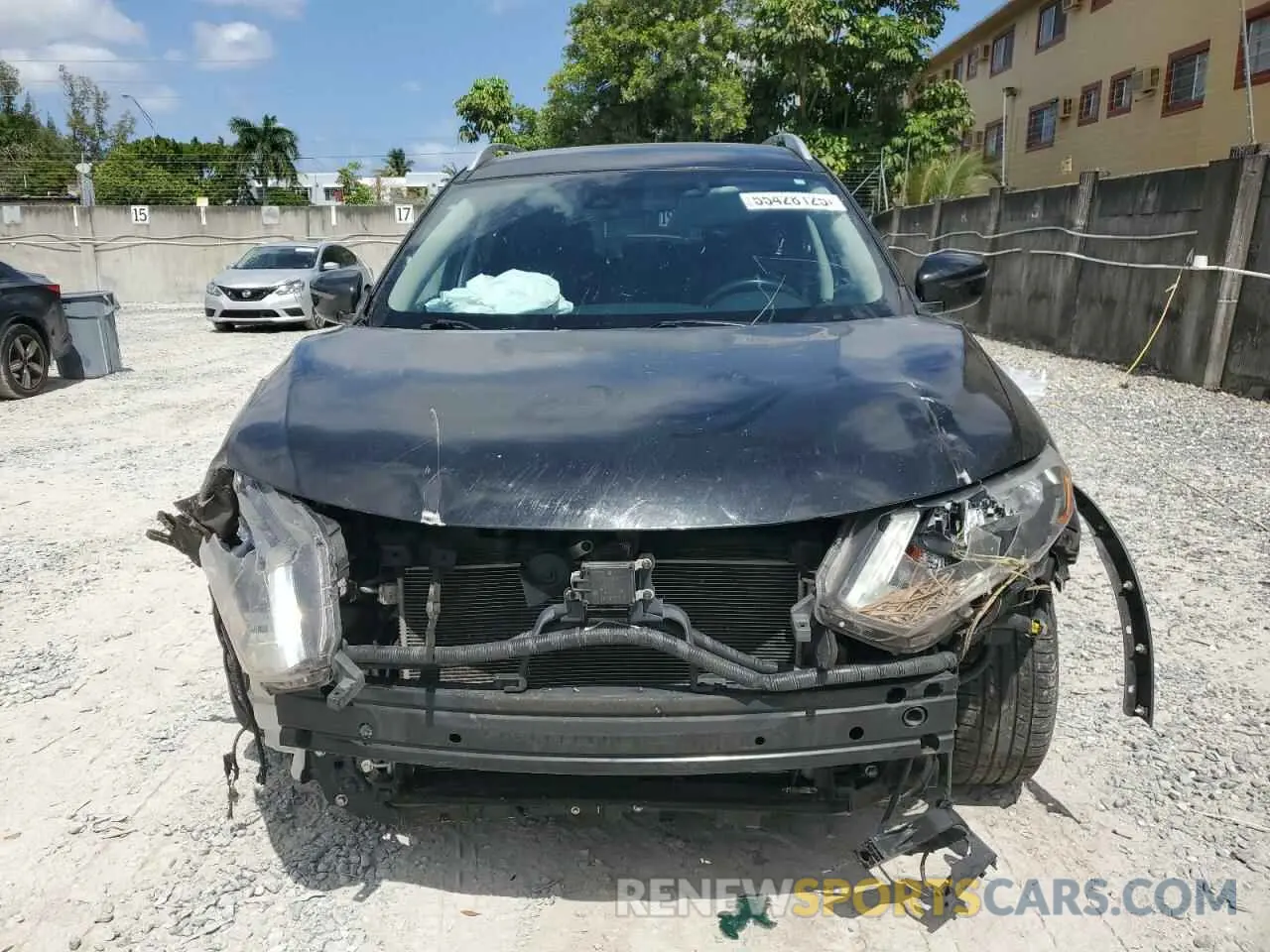 5 Photograph of a damaged car KNMAT2MT6KP500430 NISSAN ROGUE 2019