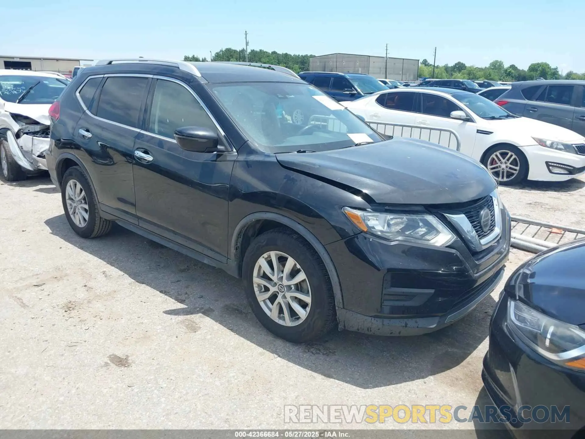 1 Photograph of a damaged car KNMAT2MT6KP504431 NISSAN ROGUE 2019