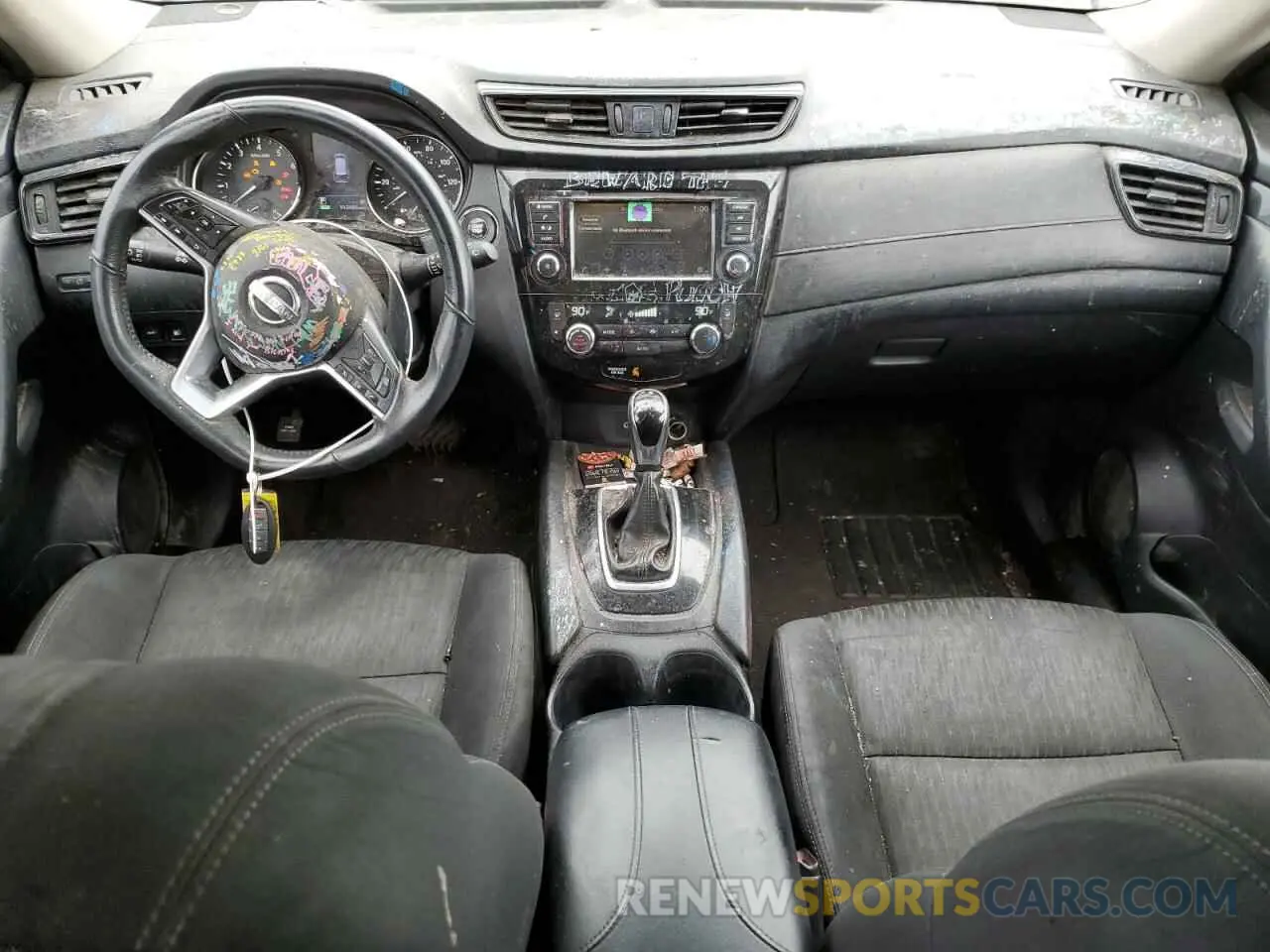8 Photograph of a damaged car KNMAT2MT6KP505479 NISSAN ROGUE 2019