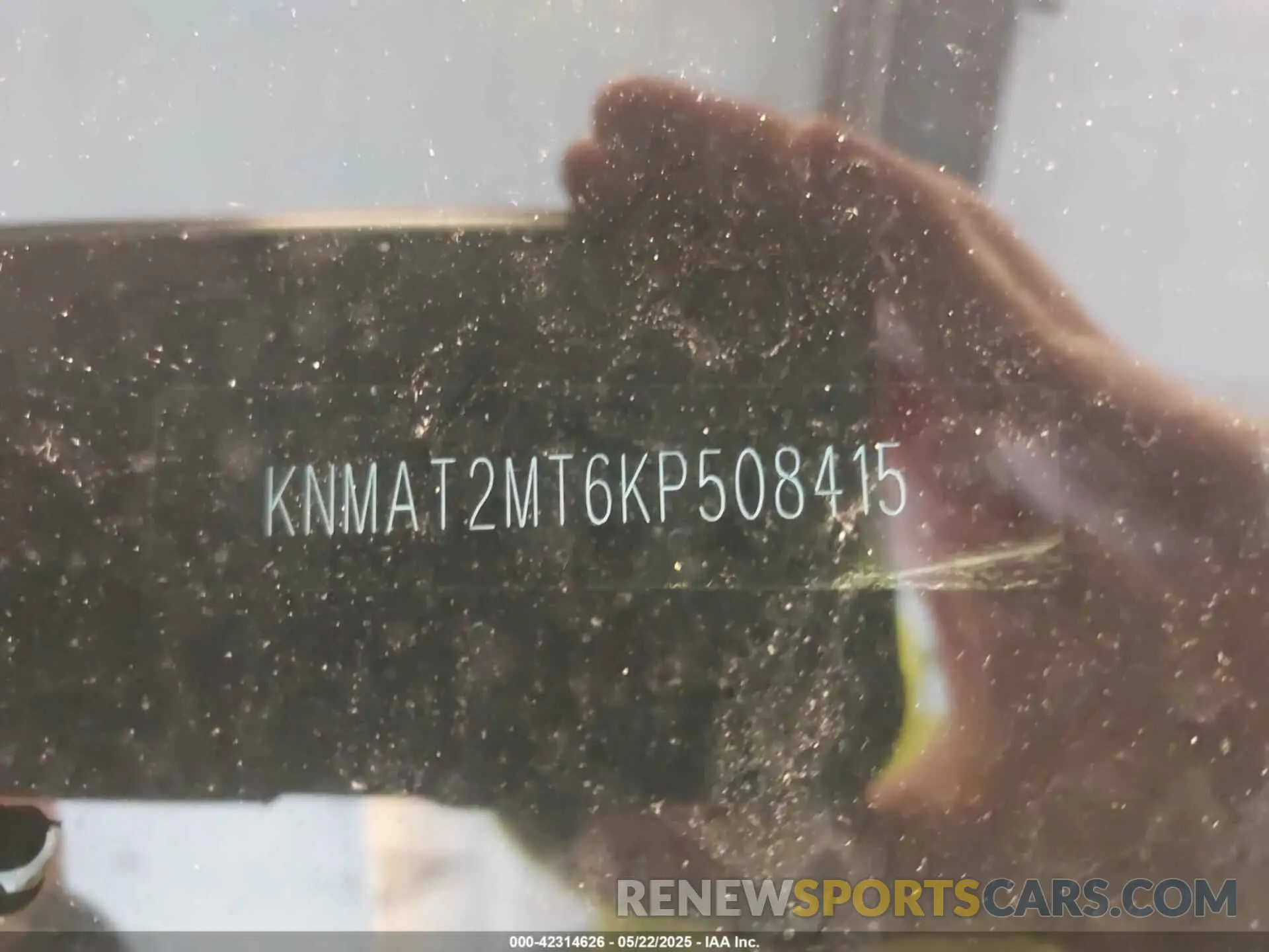 9 Photograph of a damaged car KNMAT2MT6KP508415 NISSAN ROGUE 2019