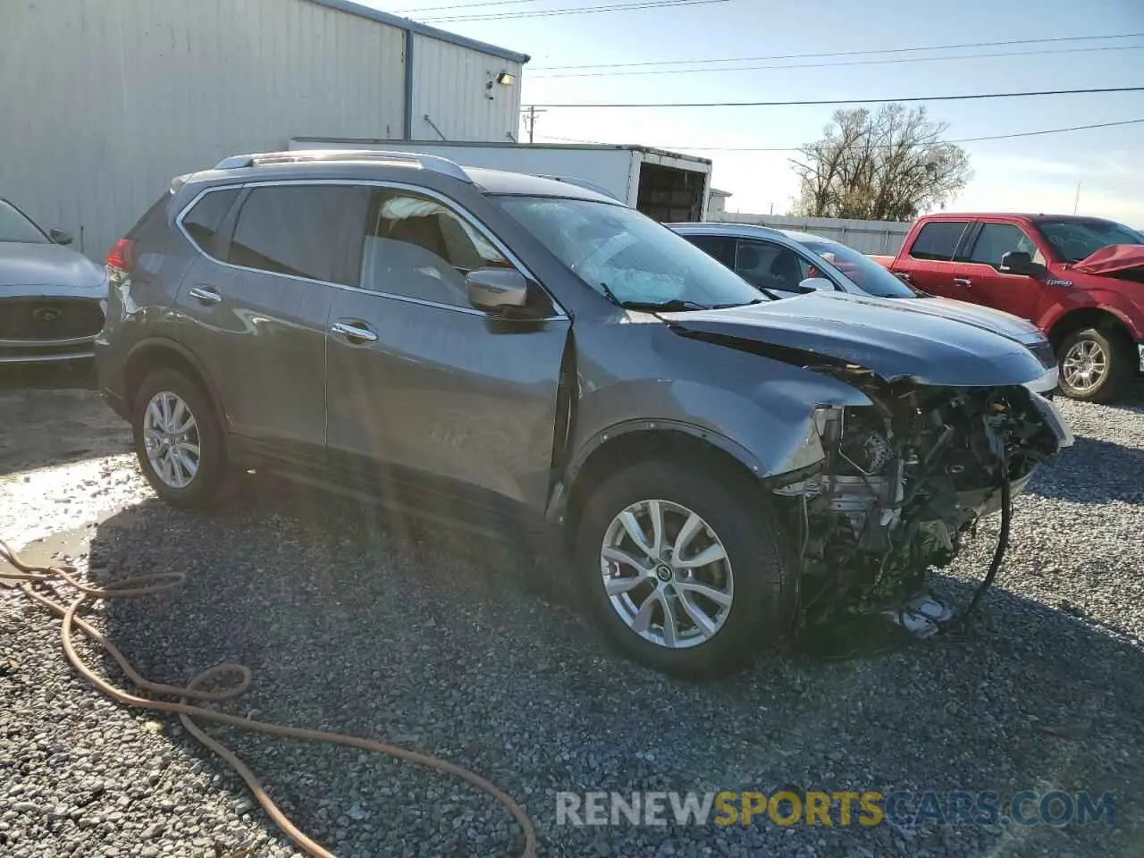 4 Photograph of a damaged car KNMAT2MT6KP538465 NISSAN ROGUE 2019