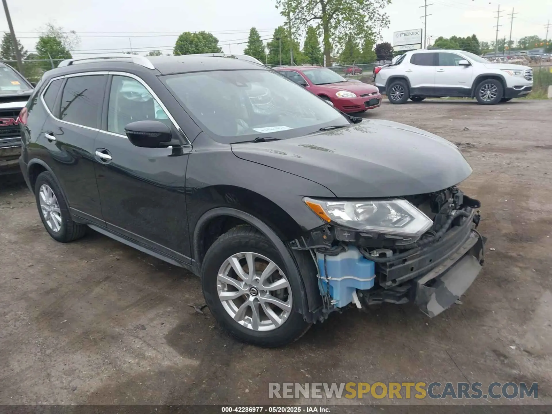 1 Photograph of a damaged car KNMAT2MT7KP500047 NISSAN ROGUE 2019