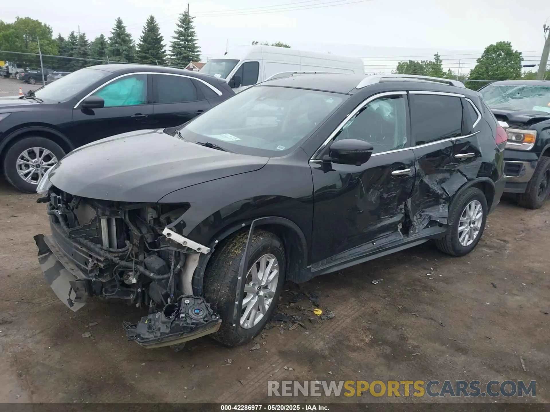 2 Photograph of a damaged car KNMAT2MT7KP500047 NISSAN ROGUE 2019