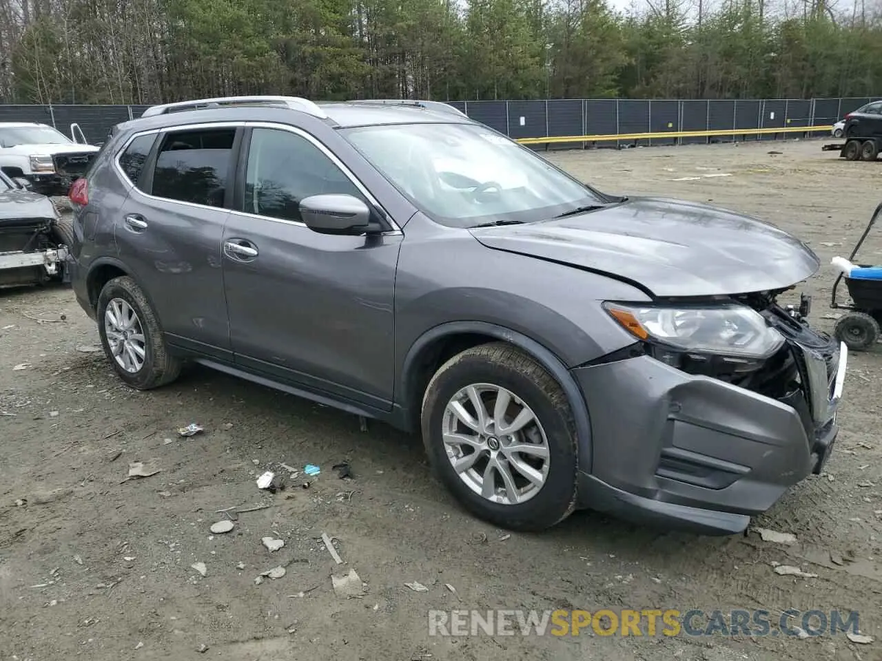 4 Photograph of a damaged car KNMAT2MT7KP506348 NISSAN ROGUE 2019