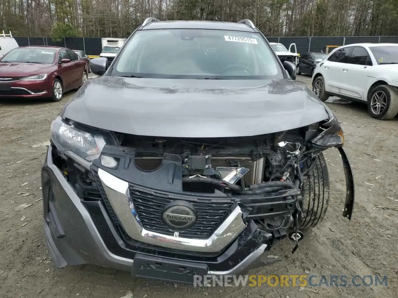 5 Photograph of a damaged car KNMAT2MT7KP506348 NISSAN ROGUE 2019