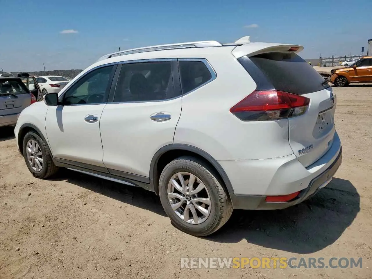 2 Photograph of a damaged car KNMAT2MT7KP531444 NISSAN ROGUE 2019