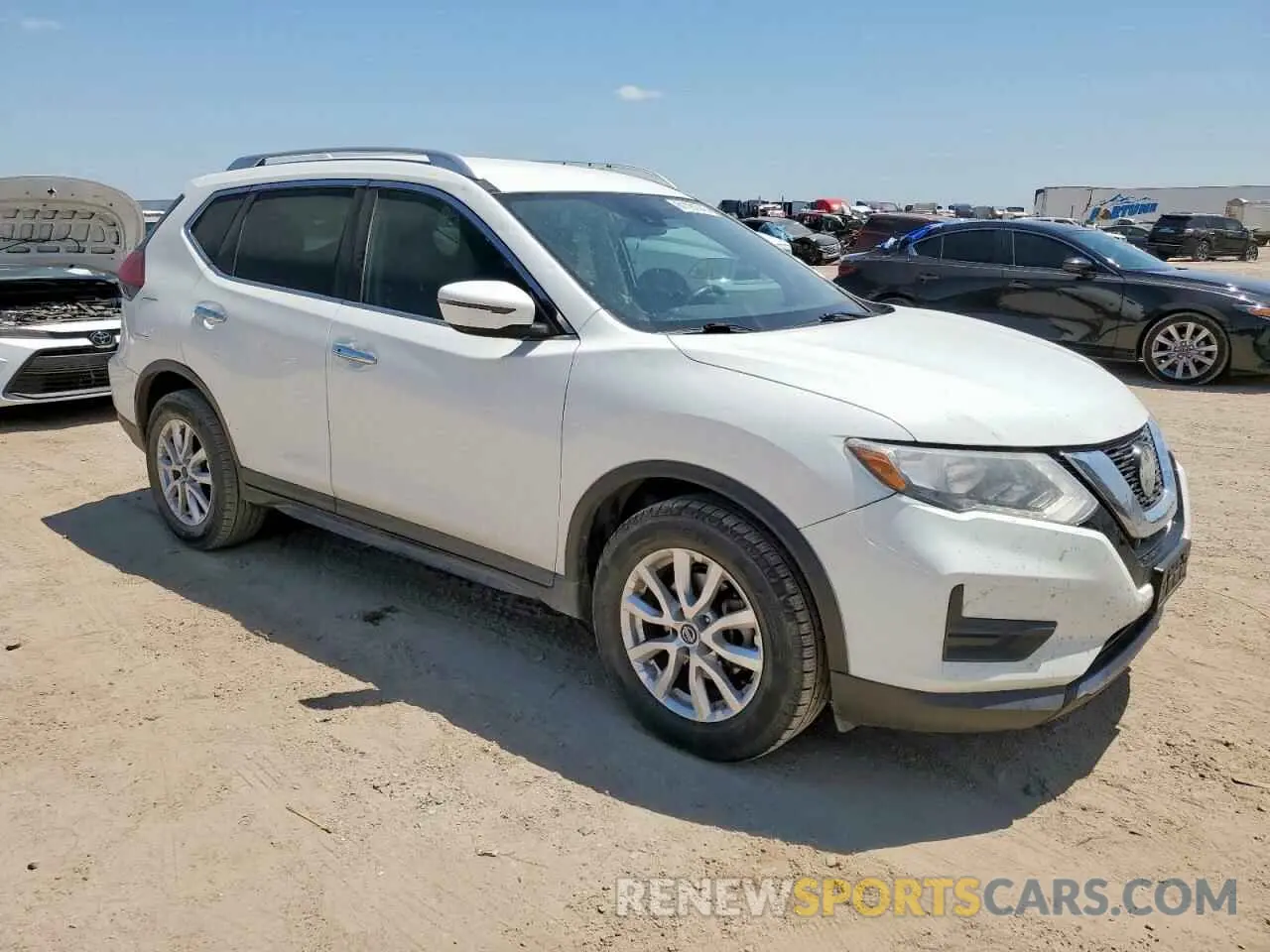 4 Photograph of a damaged car KNMAT2MT7KP531444 NISSAN ROGUE 2019
