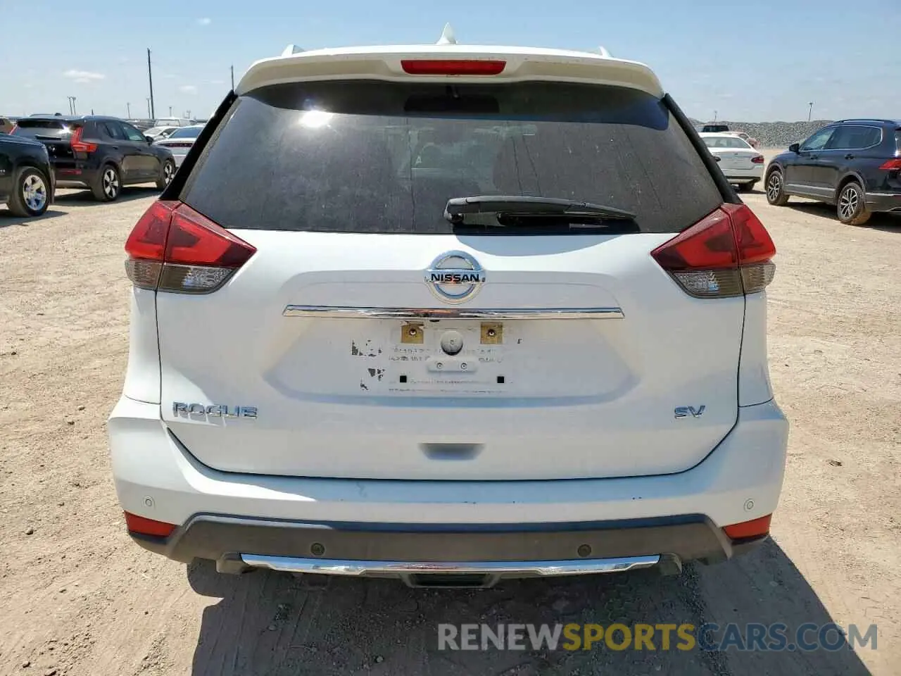 6 Photograph of a damaged car KNMAT2MT7KP531444 NISSAN ROGUE 2019