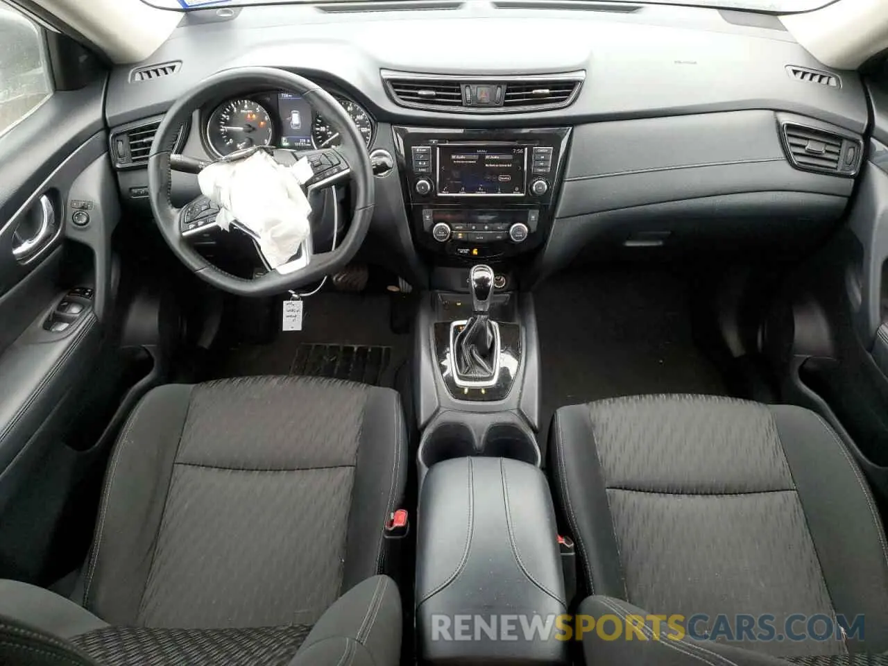 8 Photograph of a damaged car KNMAT2MT7KP541679 NISSAN ROGUE 2019