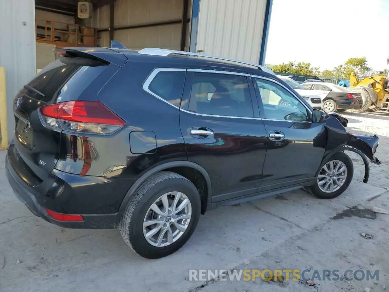 3 Photograph of a damaged car KNMAT2MT8KP501563 NISSAN ROGUE 2019