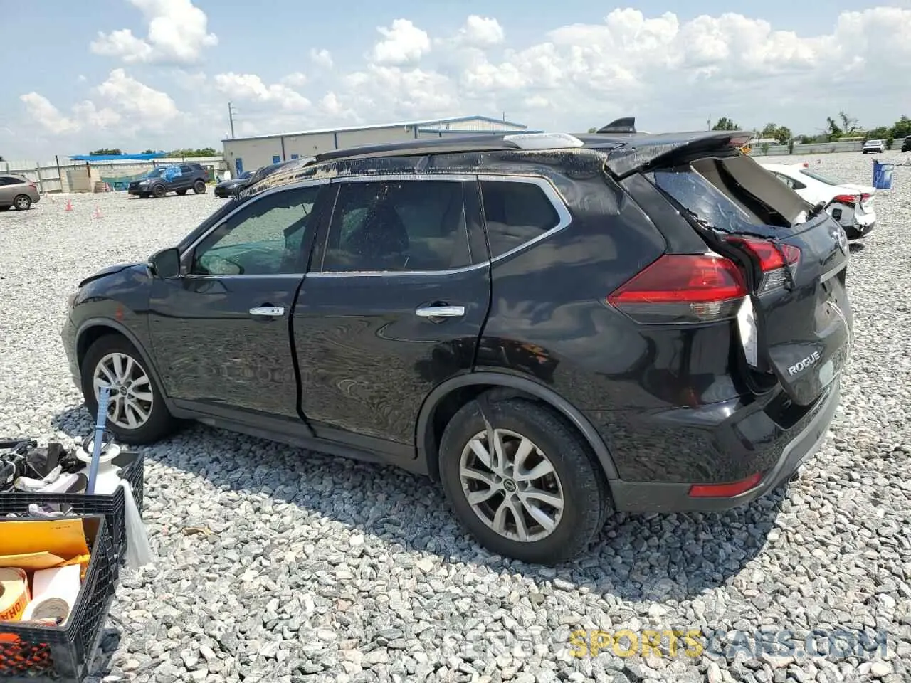 2 Photograph of a damaged car KNMAT2MT8KP504303 NISSAN ROGUE 2019