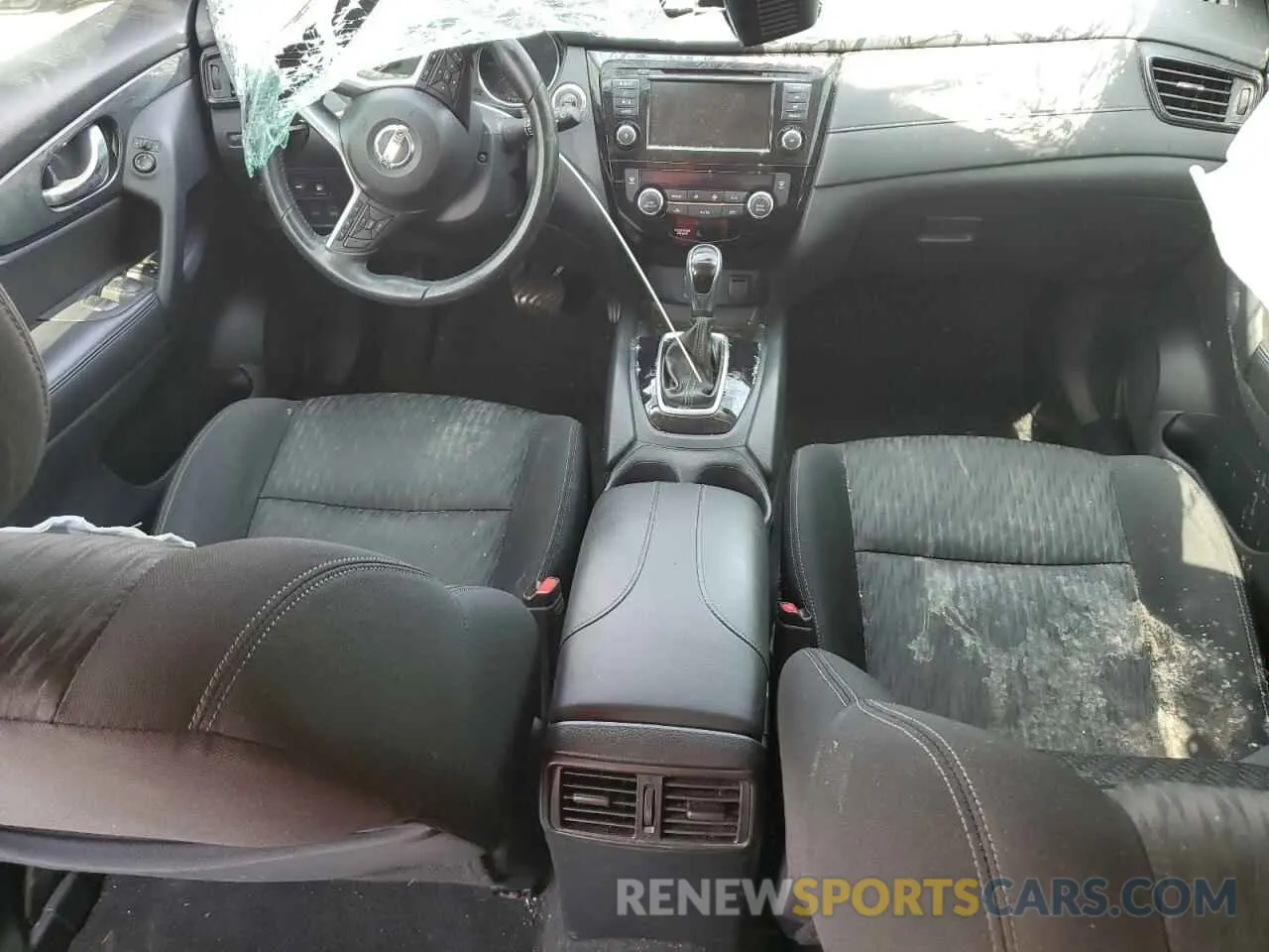8 Photograph of a damaged car KNMAT2MT8KP504303 NISSAN ROGUE 2019