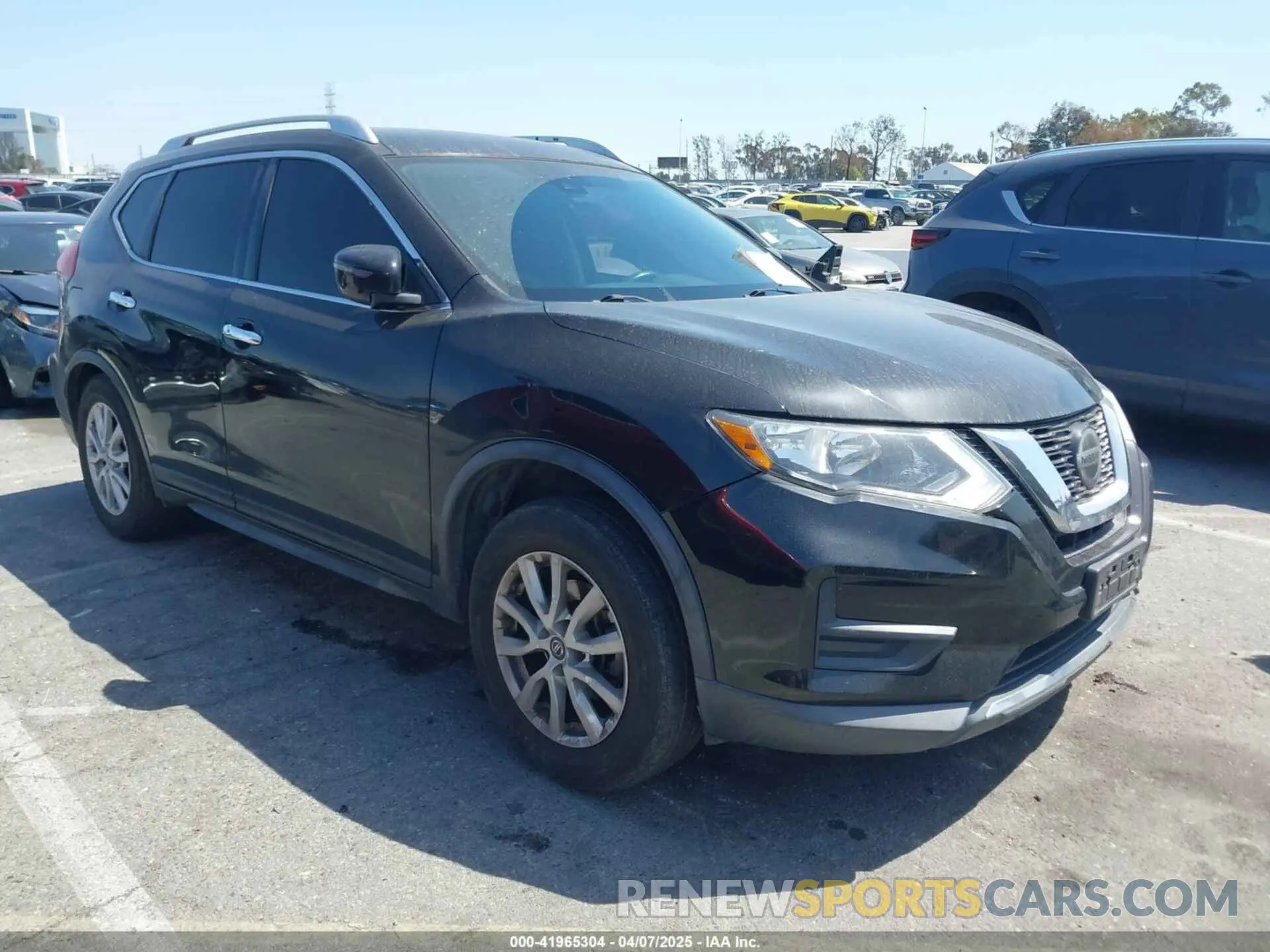 1 Photograph of a damaged car KNMAT2MT8KP506083 NISSAN ROGUE 2019