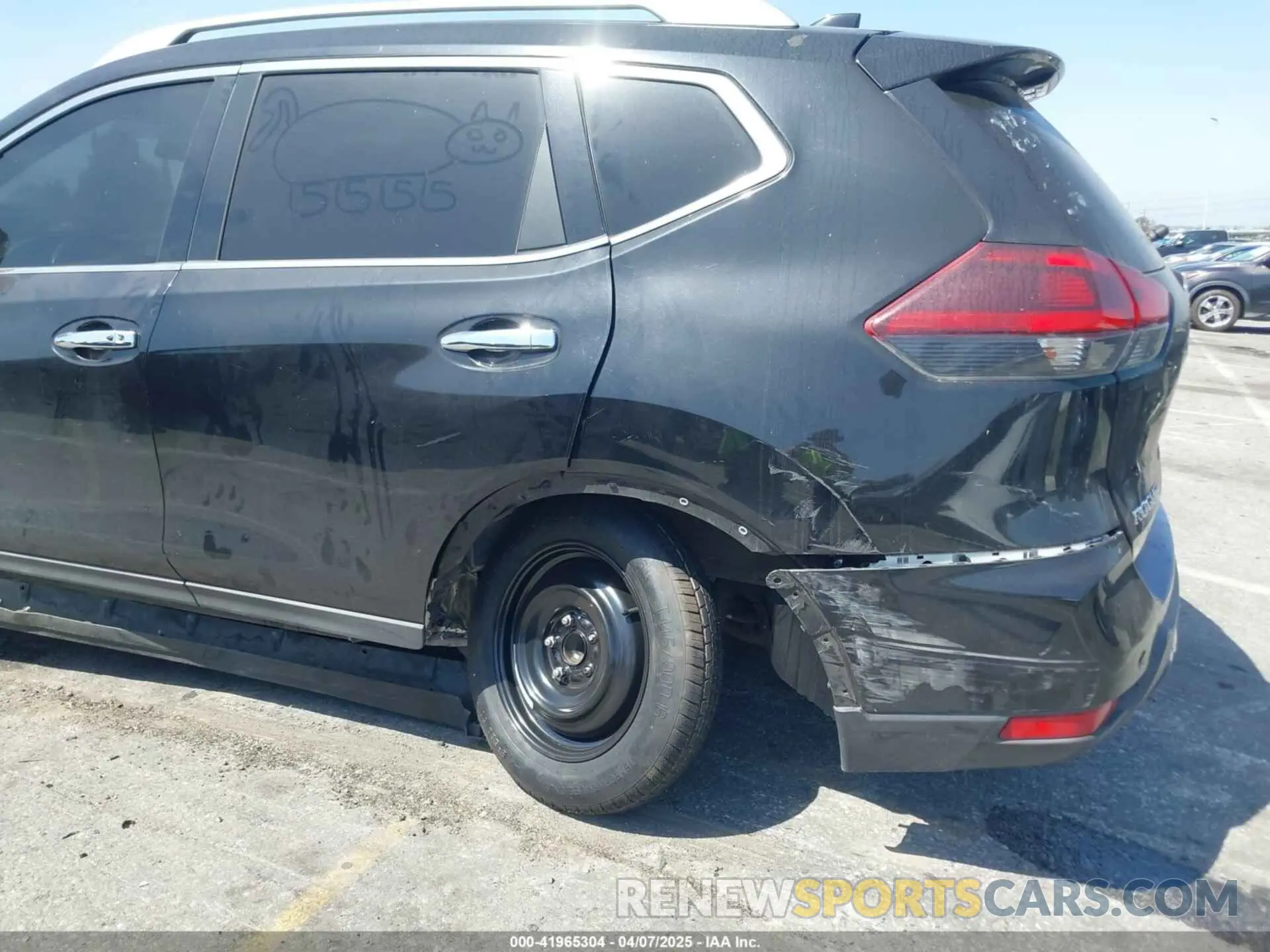 6 Photograph of a damaged car KNMAT2MT8KP506083 NISSAN ROGUE 2019