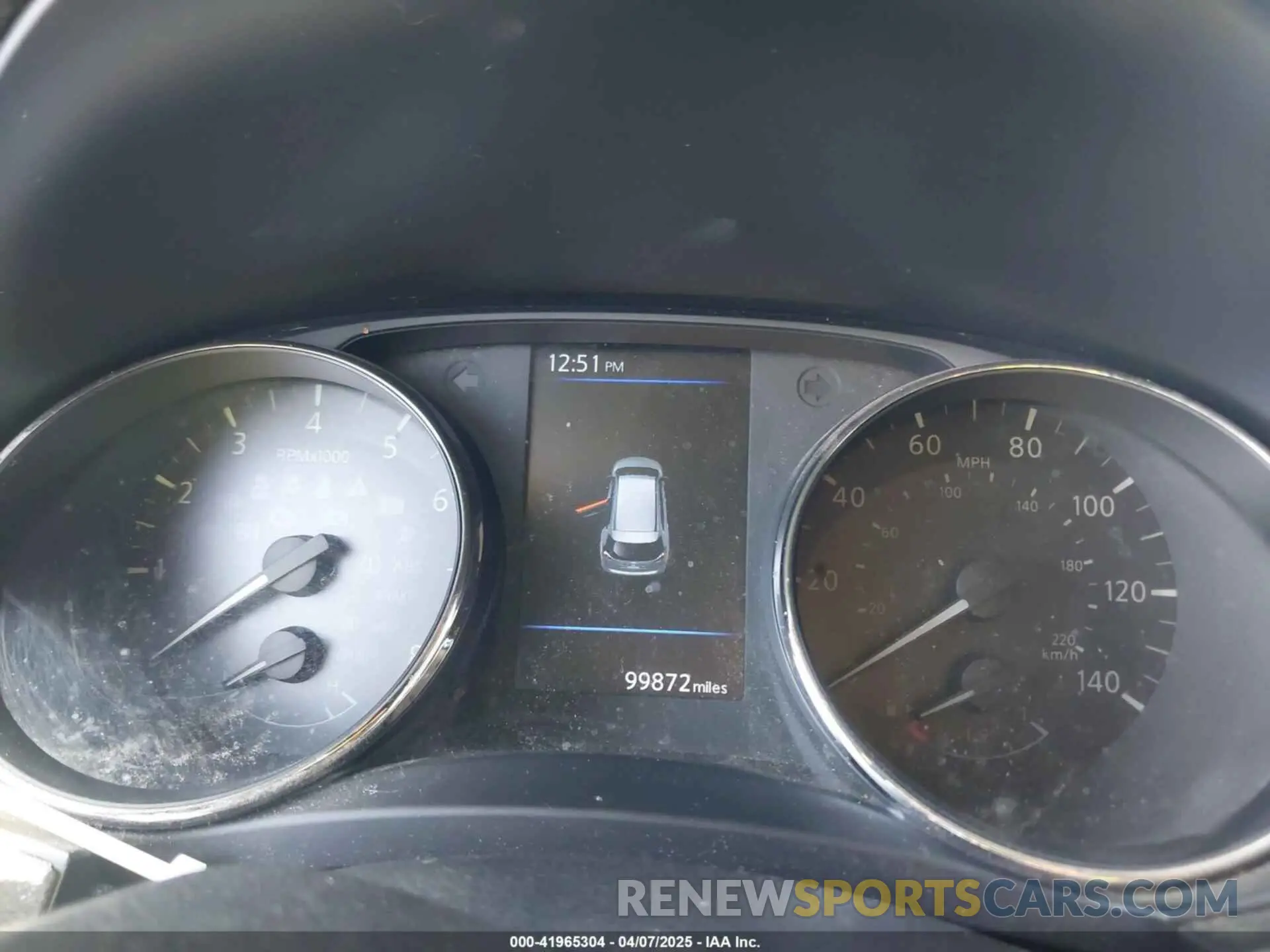 7 Photograph of a damaged car KNMAT2MT8KP506083 NISSAN ROGUE 2019