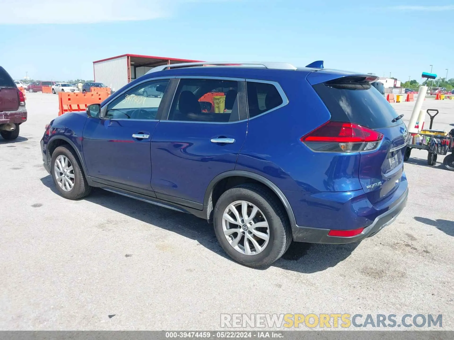 3 Photograph of a damaged car KNMAT2MT8KP506715 NISSAN ROGUE 2019