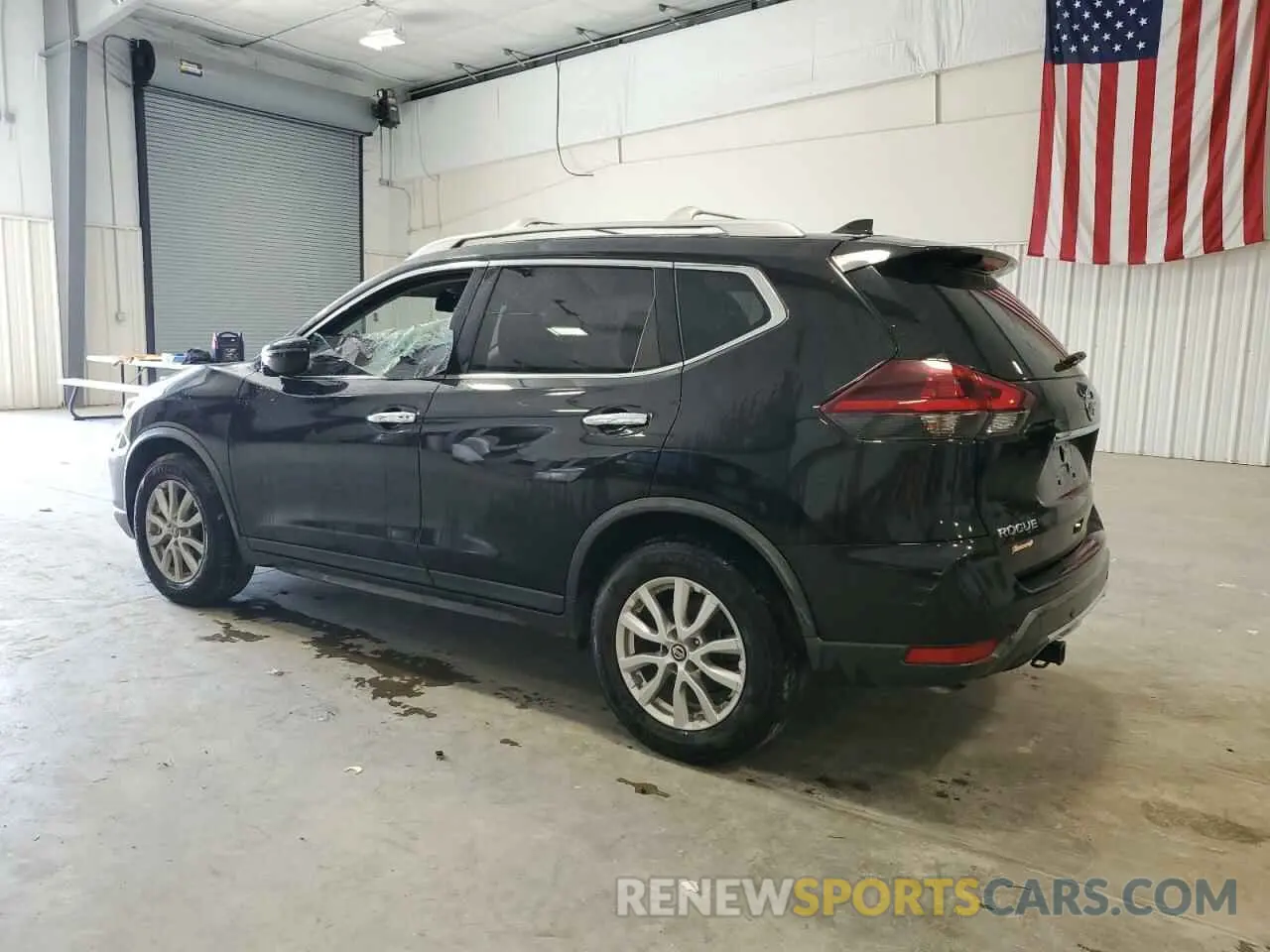 2 Photograph of a damaged car KNMAT2MT8KP524437 NISSAN ROGUE 2019