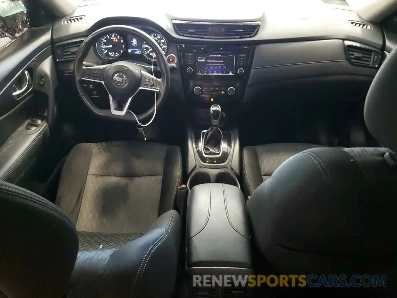 8 Photograph of a damaged car KNMAT2MT8KP524437 NISSAN ROGUE 2019