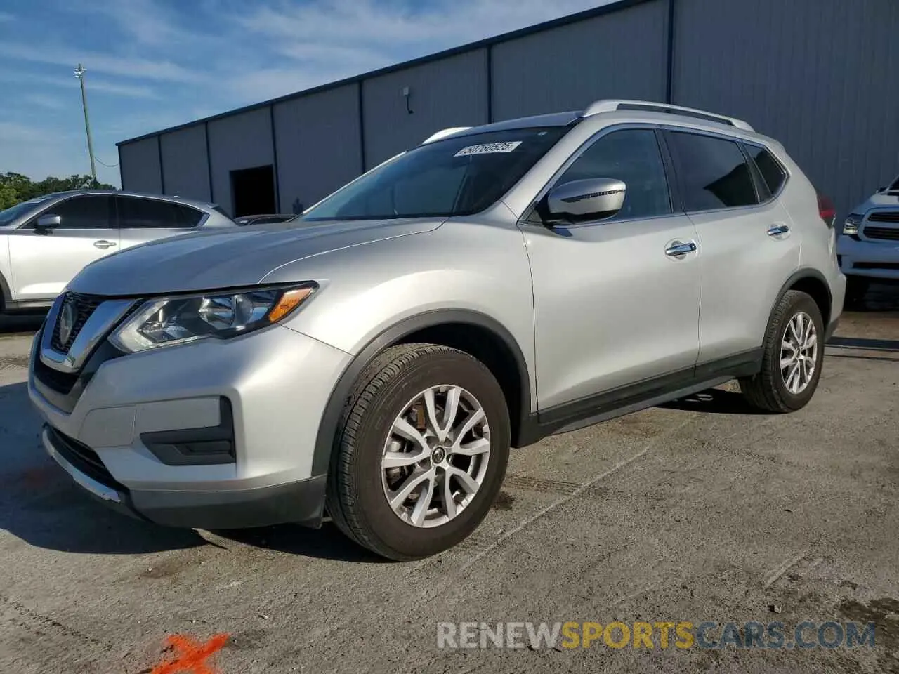 1 Photograph of a damaged car KNMAT2MT8KP527094 NISSAN ROGUE 2019