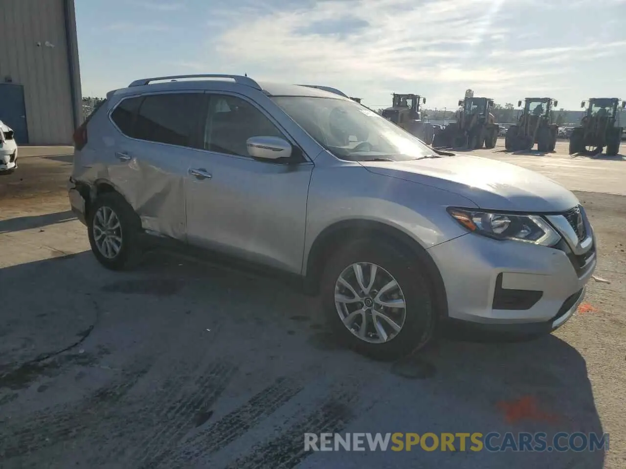 4 Photograph of a damaged car KNMAT2MT8KP527094 NISSAN ROGUE 2019