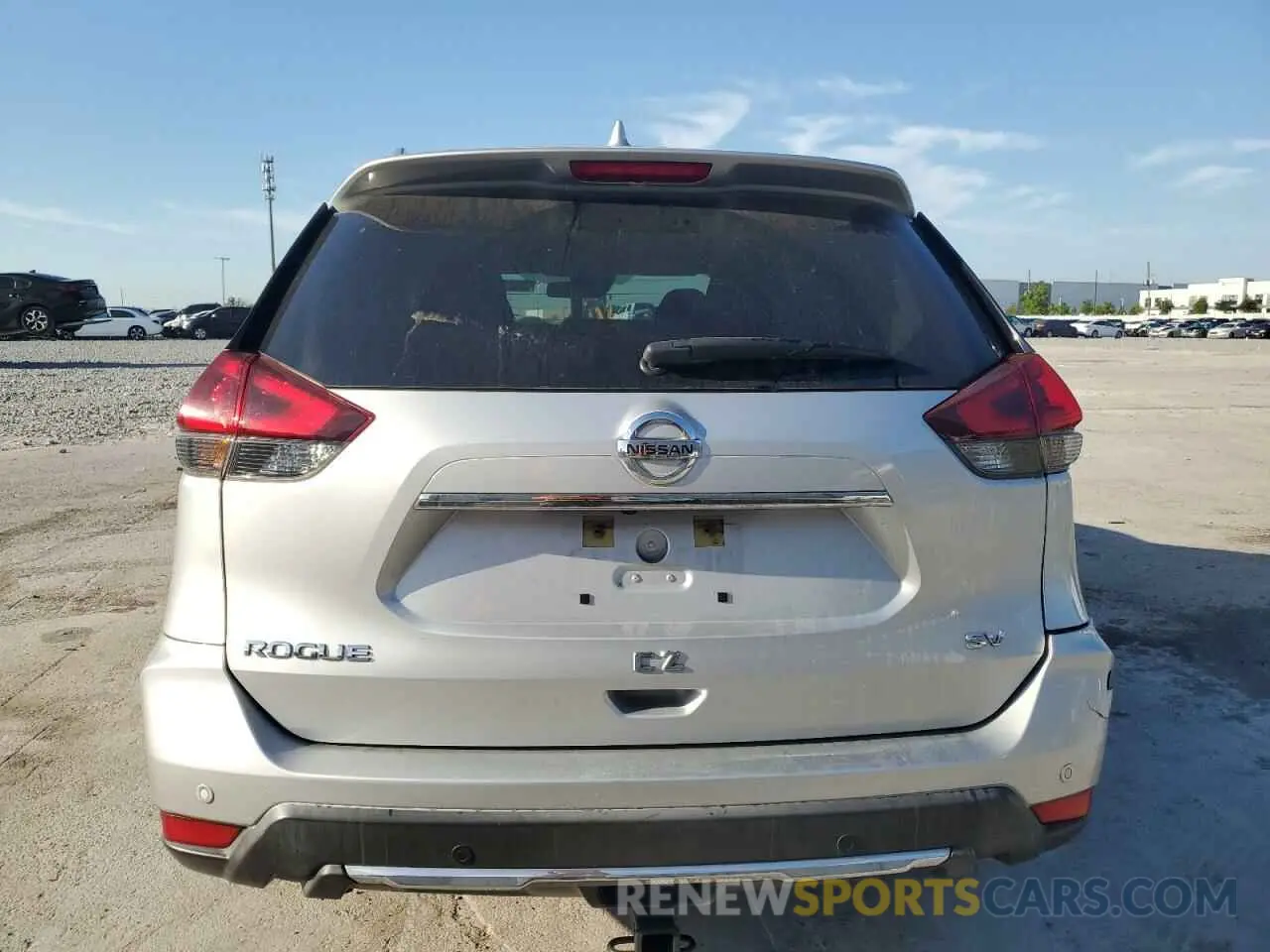6 Photograph of a damaged car KNMAT2MT8KP527094 NISSAN ROGUE 2019