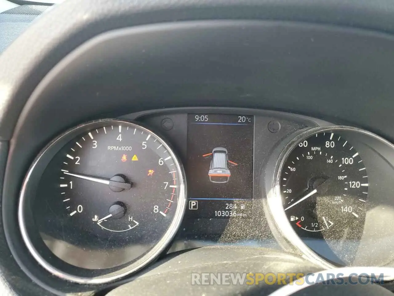9 Photograph of a damaged car KNMAT2MT8KP527094 NISSAN ROGUE 2019