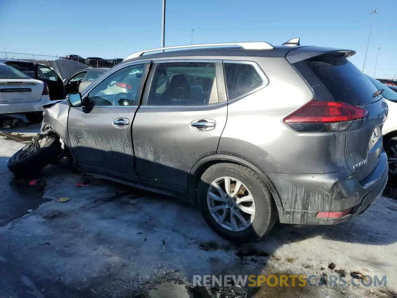 2 Photograph of a damaged car KNMAT2MT8KP530416 NISSAN ROGUE 2019