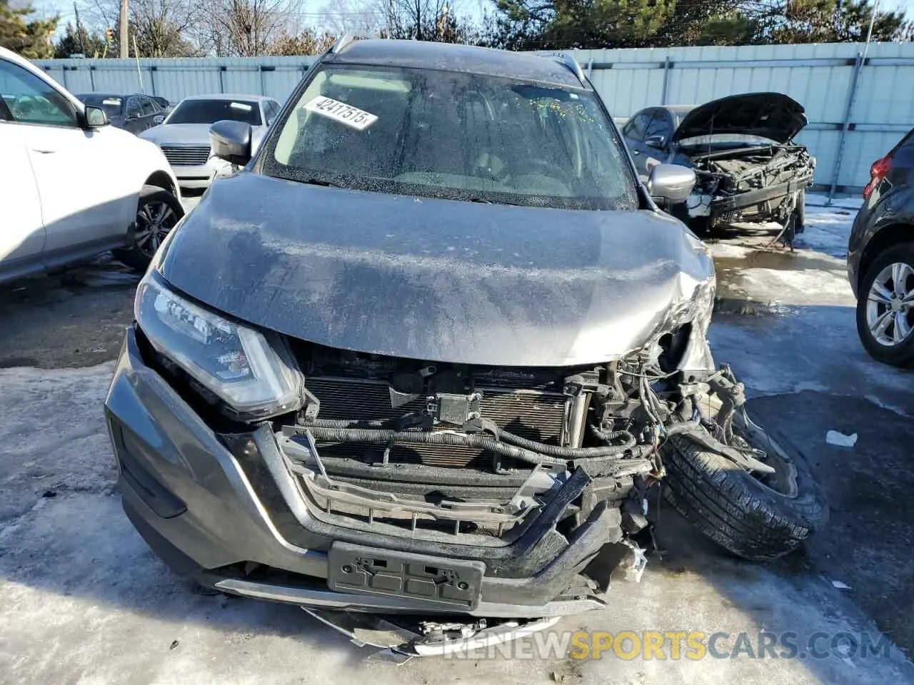5 Photograph of a damaged car KNMAT2MT8KP530416 NISSAN ROGUE 2019