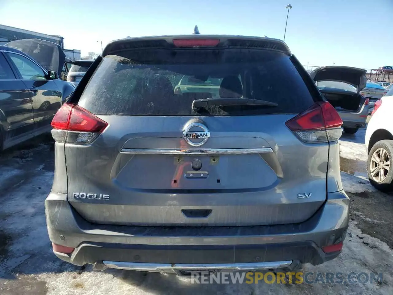 6 Photograph of a damaged car KNMAT2MT8KP530416 NISSAN ROGUE 2019