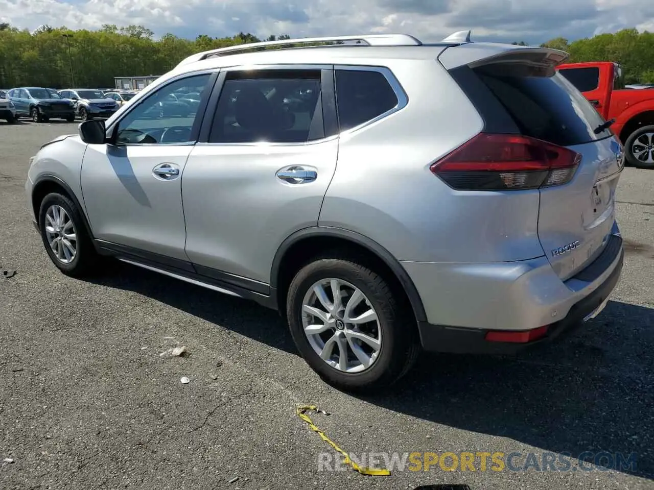 2 Photograph of a damaged car KNMAT2MT8KP538354 NISSAN ROGUE 2019
