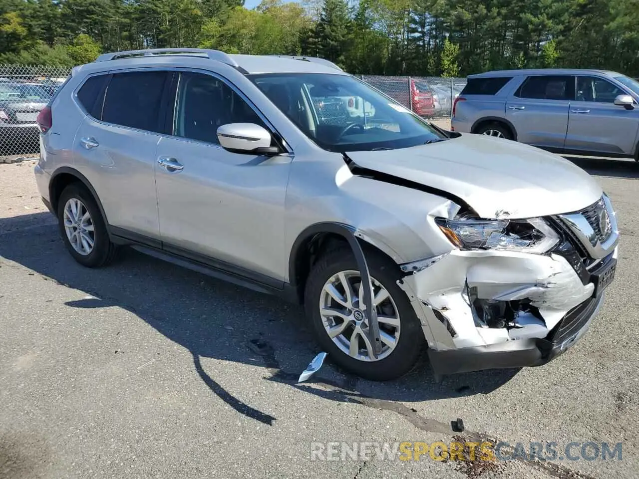 4 Photograph of a damaged car KNMAT2MT8KP538354 NISSAN ROGUE 2019