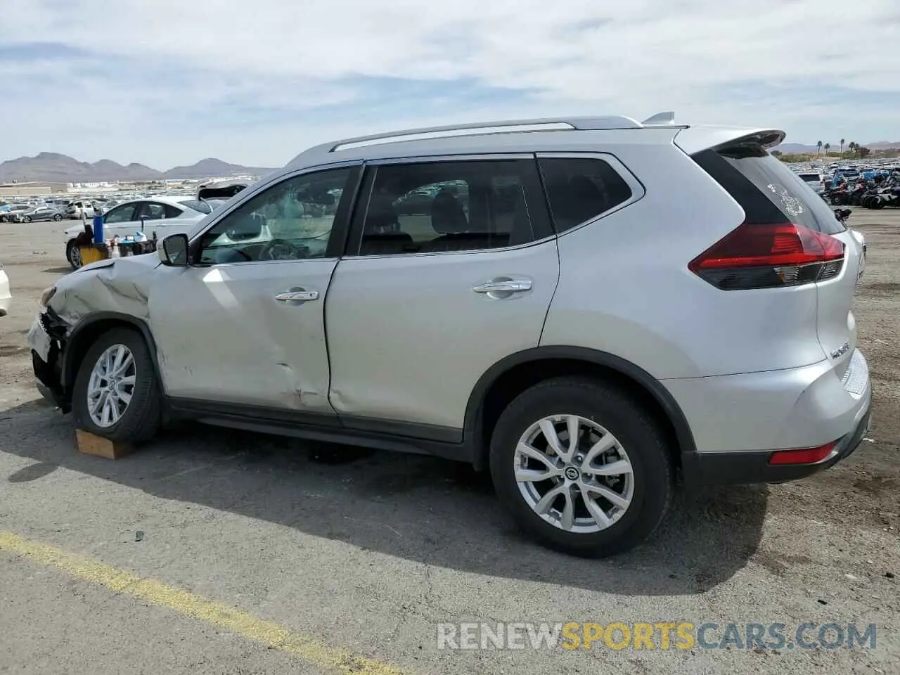 2 Photograph of a damaged car KNMAT2MT8KP544543 NISSAN ROGUE 2019