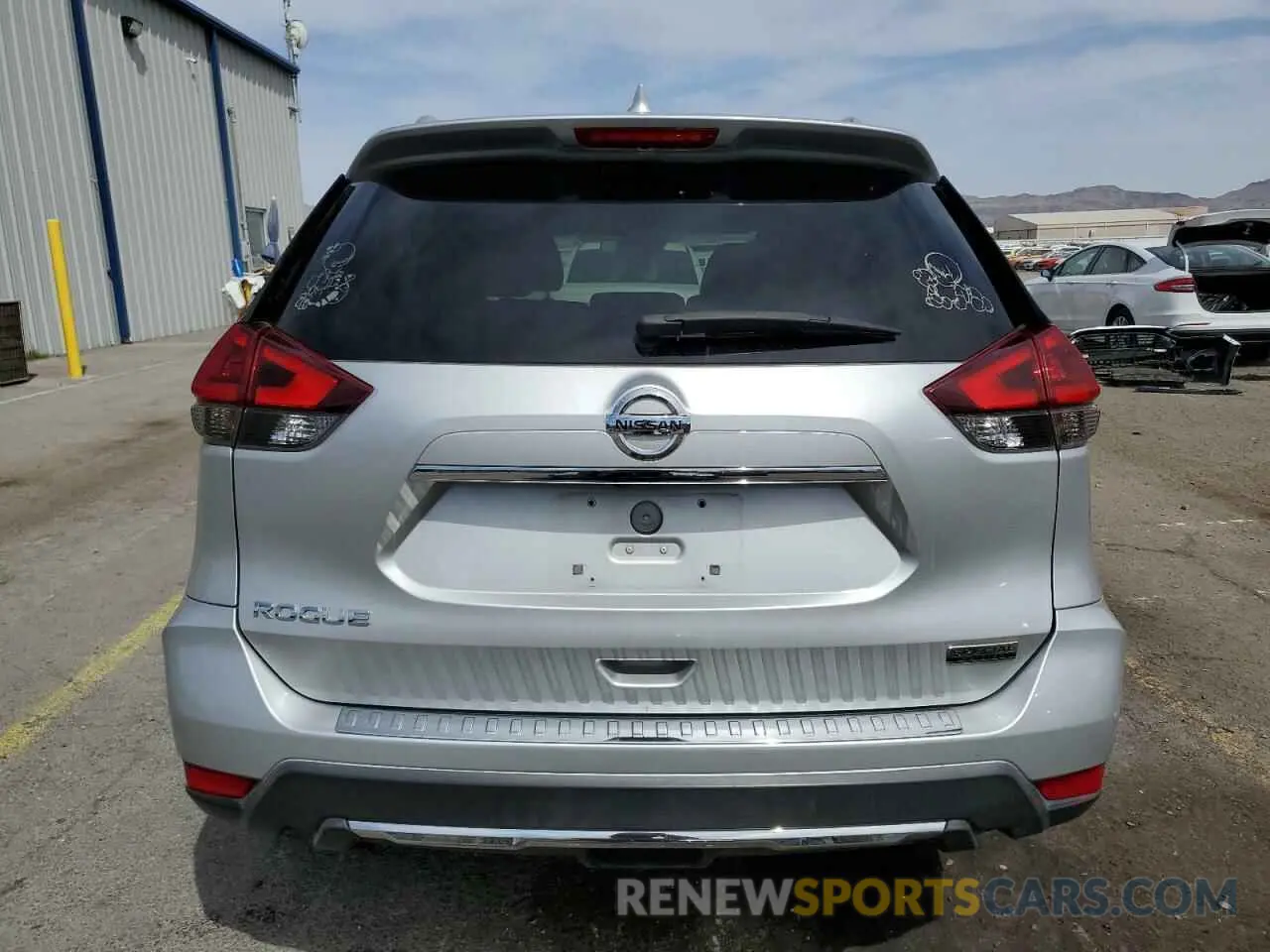 6 Photograph of a damaged car KNMAT2MT8KP544543 NISSAN ROGUE 2019