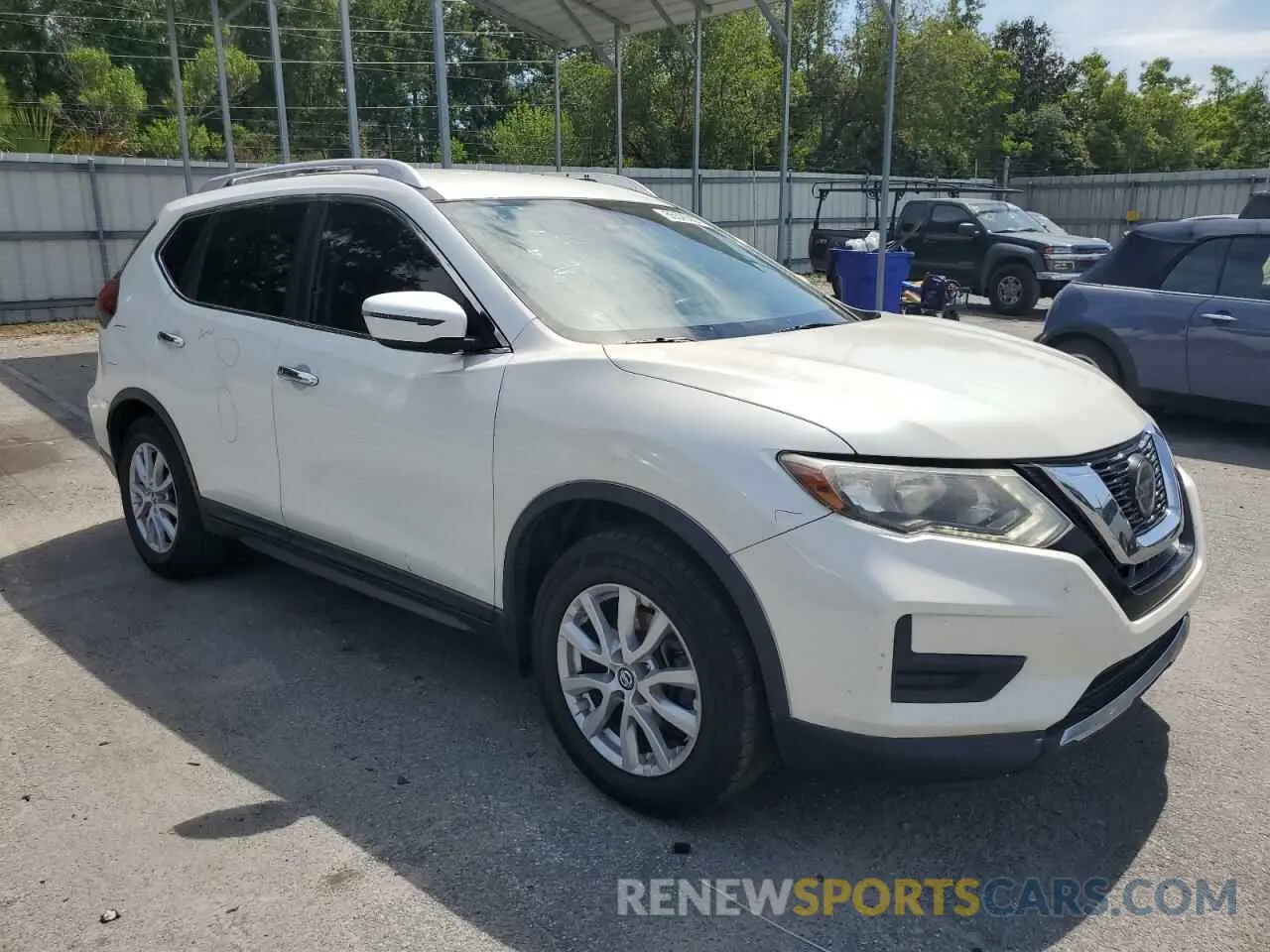 4 Photograph of a damaged car KNMAT2MT8KP552593 NISSAN ROGUE 2019