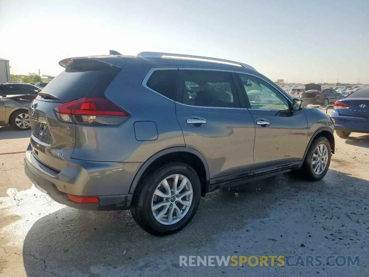 3 Photograph of a damaged car KNMAT2MT8KP554196 NISSAN ROGUE 2019